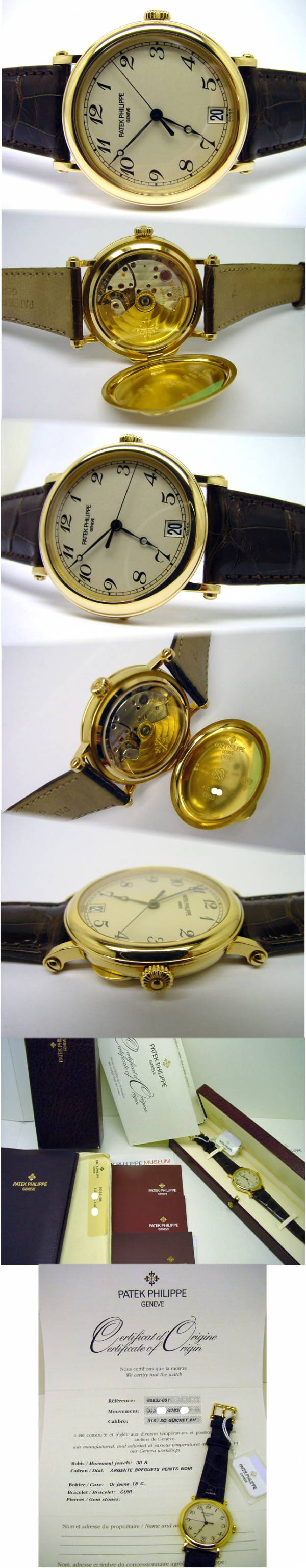 Patek Philippe OFFIZIER Calatrava Referenz: 5053J